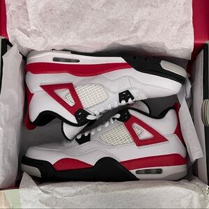 NEW Air Jordan 4 Retro Fire Red 7Y